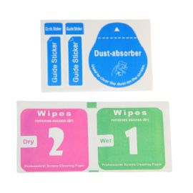 Защитное стекло для Apple iPhone 15 Plus (2,5D/с сеткой динамика) <черный>