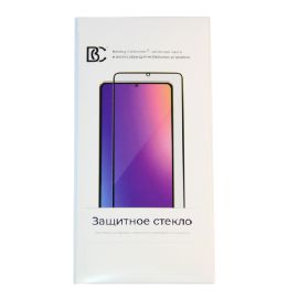 Защитное стекло для Tecno Camon 20 Pro 5G (CK8n) (2.5D/закаленное, полная наклейка) <черный> в блистере