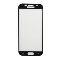 Защитное стекло для Samsung SM-A520F (Galaxy A5 2017) (2,5D/полная наклейка) <черный> ― OnlineBazar.su