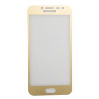 Защитное стекло для Samsung SM-J250F (Galaxy J2 2018) (2.5D/полная наклейка) <золотой> ― OnlineBazar.su