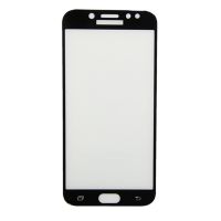 Защитное стекло для Samsung SM-J730F (Galaxy J7 2017) (2,5D/полная наклейка) <черный> ― OnlineBazar.su