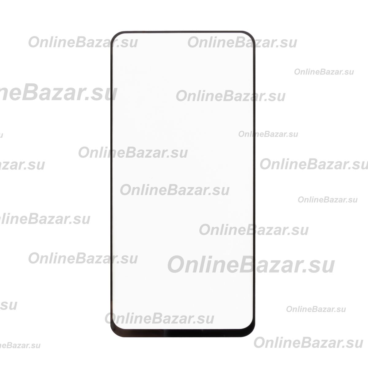 Защитное стекло для TCL 60 NXTPAPER (T626K) (2,5D/полная наклейка) <черный> ― OnlineBazar.su