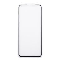 Защитное стекло для Tecno Spark 20C (BG7n) (2.5D/закаленное, полная наклейка) <черный> в блистере ― OnlineBazar.su