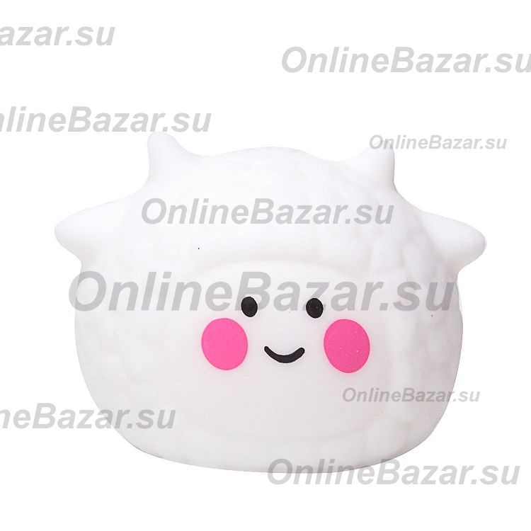 Игрушка антистресс Выжимяка бараш <белый> ― OnlineBazar.su