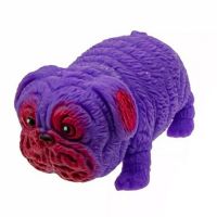 Игрушка антистресс Выжимяка мопс <фиолетовый> ― OnlineBazar.su