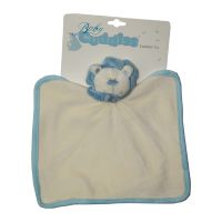 Игрушка мягкая салфетка Лев Baby Cuddles Серия Малыш <голубой> ― OnlineBazar.su