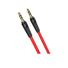 Кабель AUX 3.5 mm - 3.5 mm Borofone BL6 (1 м) <красный>