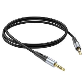Кабель AUX 3.5 mm - 3.5 mm Hoco UPA22 (1 м) <черный>