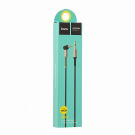 Кабель AUX 3.5 mm - 3.5 mm Hoco UPA02 (1 м) <черный>
