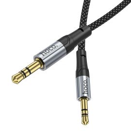 Кабель AUX 3.5 mm - 3.5 mm Hoco UPA26 (1 м) <черный>