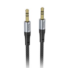 Кабель AUX 3.5 mm - 3.5 mm Hoco UPA26 (1 м) <черный>