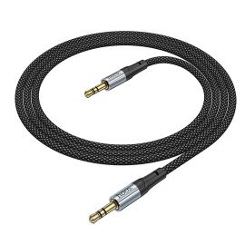 Кабель AUX 3.5 mm - 3.5 mm Hoco UPA26 (1 м) <черный>