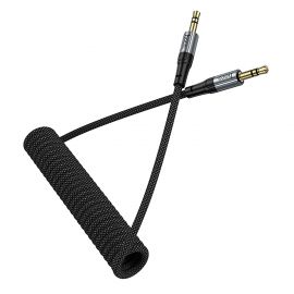 Кабель AUX 3.5 mm - 3.5 mm Hoco UPA33 (1 м) <черный>