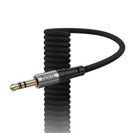 Кабель AUX 3.5 mm - 3.5 mm Hoco UPA33 (1 м) <черный>