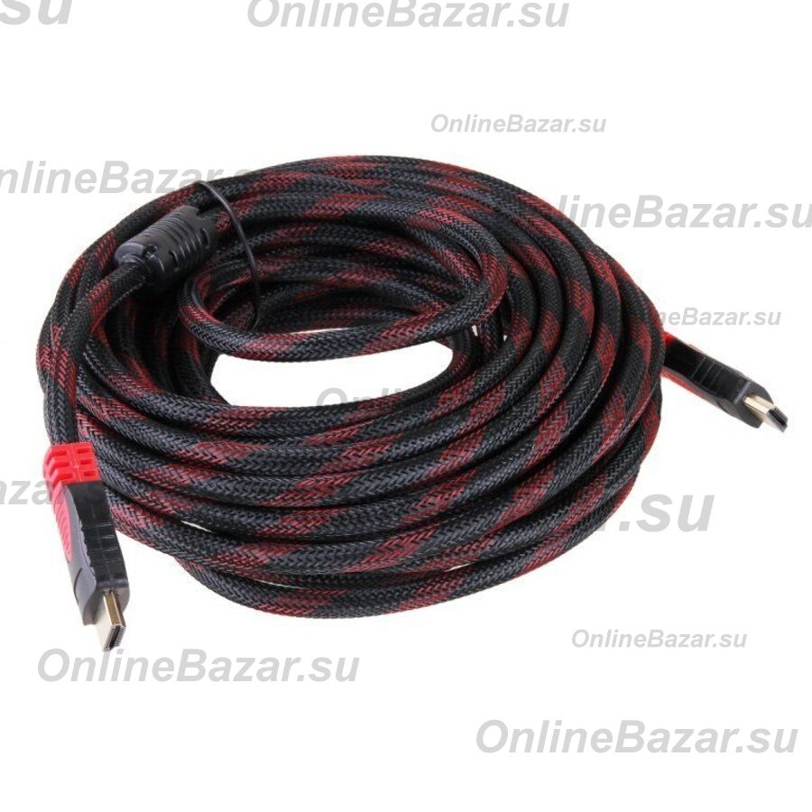 Кабель HDMI (HDMI-HDMI) (5 метра) ― OnlineBazar.su
