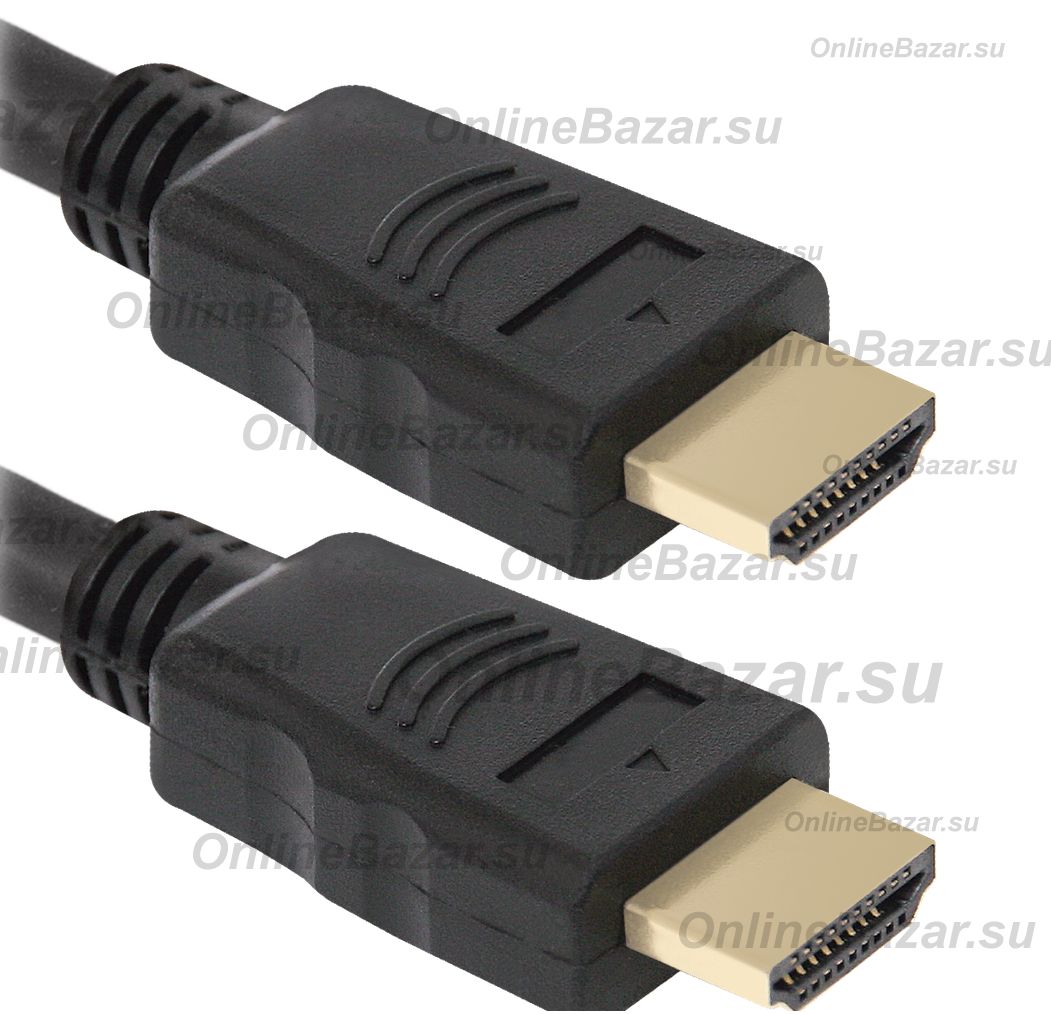 Кабель HDMI (HDMI-HDMI) Defender HDMI-07 (ver 1.4/2 метра) <черный> ― OnlineBazar.su