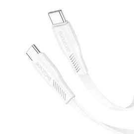 Кабель USB-C Type-C Borofone BX85 (3A/60W/1 метр) <белый>