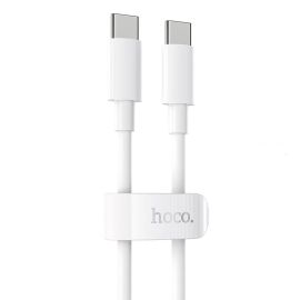 Кабель USB-C Type-C Hoco X51 (5A/100W/1 метр) <белый>