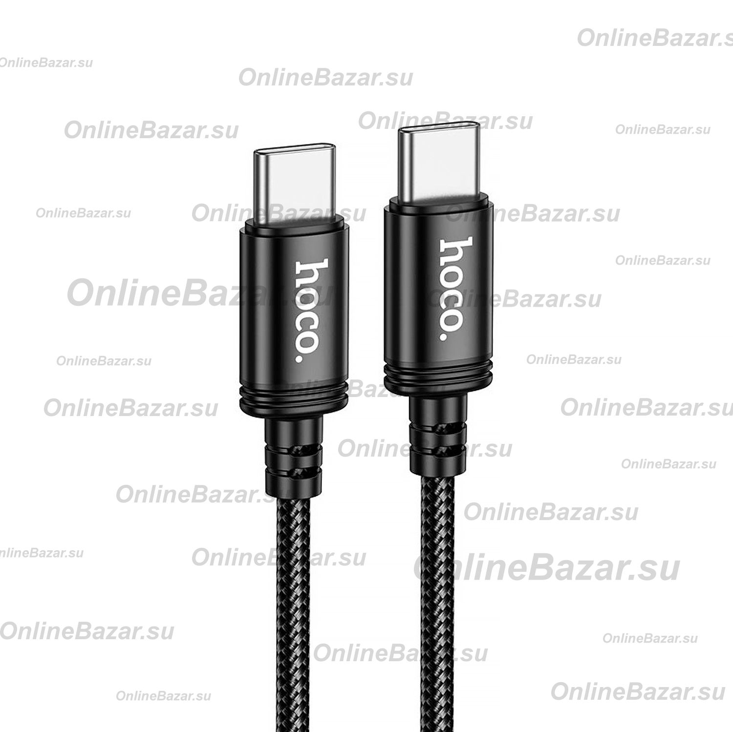 Кабель USB-C Type-C Hoco X89 (3A/PD/60W/2 метра) <черный> ― OnlineBazar.su