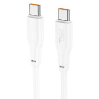 Кабель USB-C Type-C Hoco X93 (5A/100W/2 метра) <белый> ― OnlineBazar.su