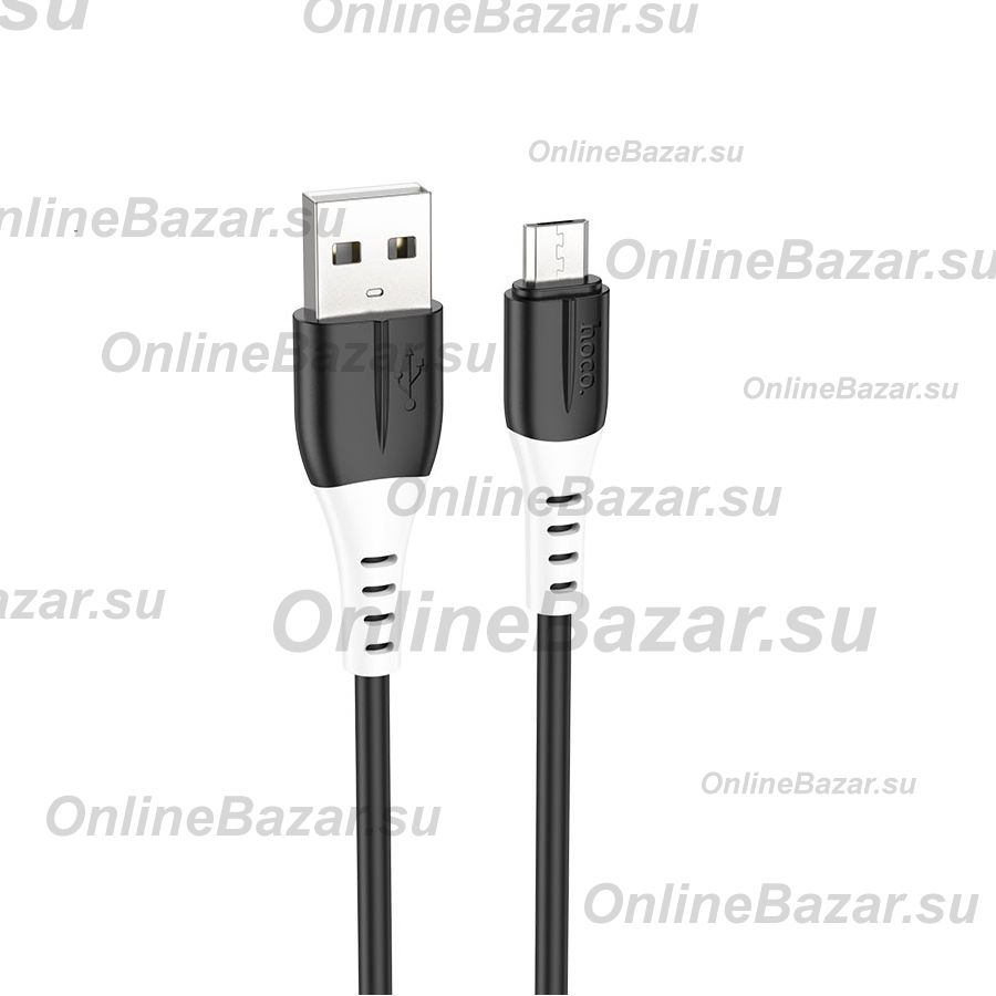 Кабель USB MicroUSB Hoco X82 <черный> ― OnlineBazar.su
