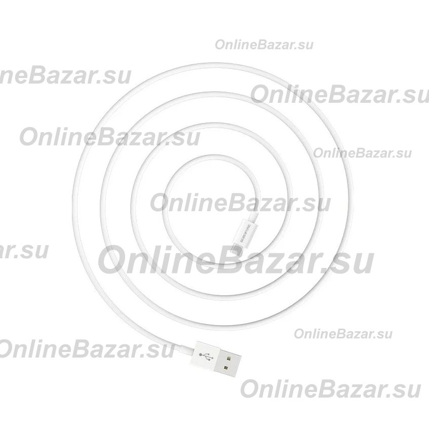 Кабель USB MicroUSB Borofone BX22 <белый> ― OnlineBazar.su