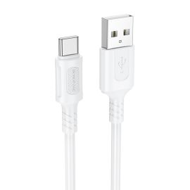 Кабель USB Type-C Borofone BX111 (3A/1 метр) <белый>