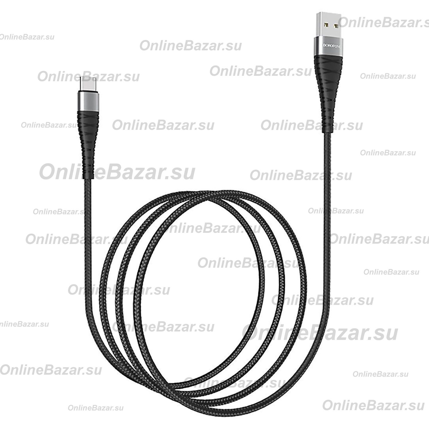 Кабель USB Type-C Borofone BX32 (3A/1 метр) <черный> ― OnlineBazar.su