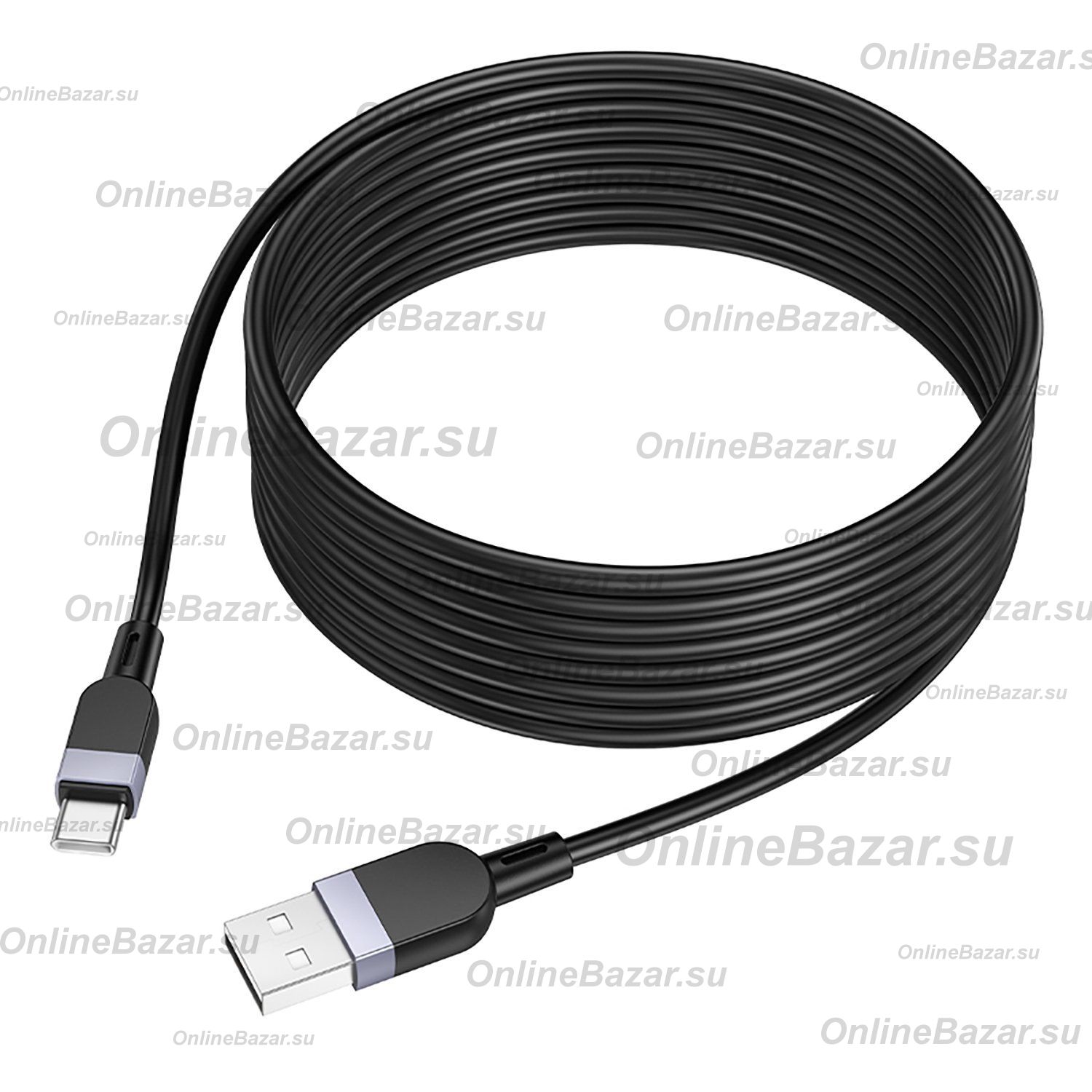 Кабель USB Type-C Hoco X109 (3A/18W/3 метра) <черный> ― OnlineBazar.su