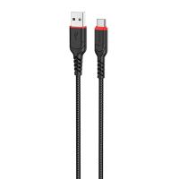 Кабель USB Type-C Hoco X59 (3A/18W/3 метра) <черный> ― OnlineBazar.su