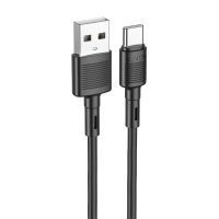 Кабель USB Type-C Hoco X83 (3A/1 метр) <черный> ― OnlineBazar.su