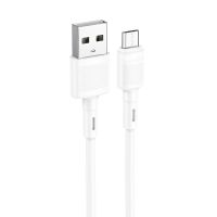 Кабель USB MicroUSB Hoco X83 (2.4А/1 метр) <белый> ― OnlineBazar.su