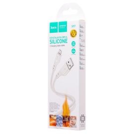 Кабель USB MicroUSB Hoco X97 (2.4А/1 метр) <белый>