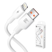 Кабель USB Apple iPhone Lightning BC X81 Soft (PD) <белый> ― OnlineBazar.su