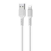Кабель USB Apple iPhone Lightning Borofone BX16 (2A/1 метр) <белый> ― OnlineBazar.su