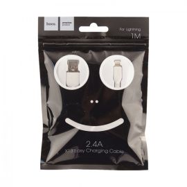 Кабель USB Apple iPhone Lightning Hoco X13 (1 м.) <белый>