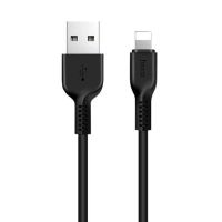 Кабель USB Apple iPhone Lightning Hoco X13 (1 м.) <черный> ― OnlineBazar.su