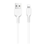 Кабель USB Apple iPhone Lightning Hoco X20 (3 метра) <белый> ― OnlineBazar.su
