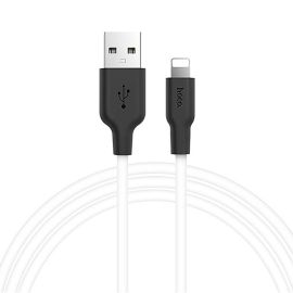 Кабель USB Apple iPhone Lightning Hoco X21 (1 м) <белый>