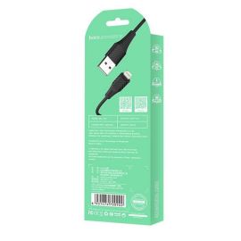 Кабель USB Apple iPhone Lightning Hoco X32 <черный>
