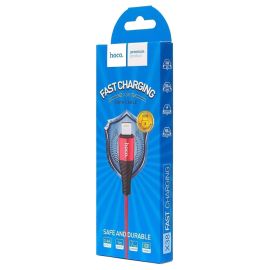 Кабель USB Apple iPhone Lightning Hoco X38 <красный>