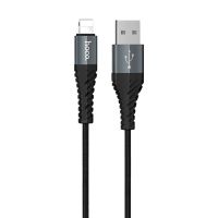 Кабель USB Apple iPhone Lightning Hoco X38 <черный> ― OnlineBazar.su