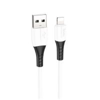 Кабель USB Apple iPhone Lightning Hoco X82 <белый> ― OnlineBazar.su