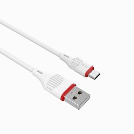 Кабель USB MicroUSB Borofone BX17 <белый>