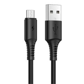 Кабель USB MicroUSB Borofone BX47 <черный>