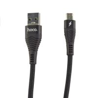 Кабель USB MicroUSB Hoco U53 <черный> ― OnlineBazar.su