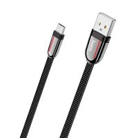 Кабель USB MicroUSB Hoco U74 <черный> ― OnlineBazar.su