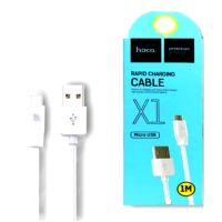 Кабель USB MicroUSB Hoco X1 (2 м.) <белый> ― OnlineBazar.su
