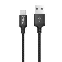 Кабель USB MicroUSB Hoco X14 (1 метр) <черный> ― OnlineBazar.su