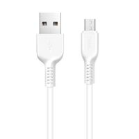 Кабель USB MicroUSB Hoco X20 (1 метр) <белый> ― OnlineBazar.su